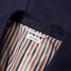 Thom Browne Wide Lapel Shetland Overcoat