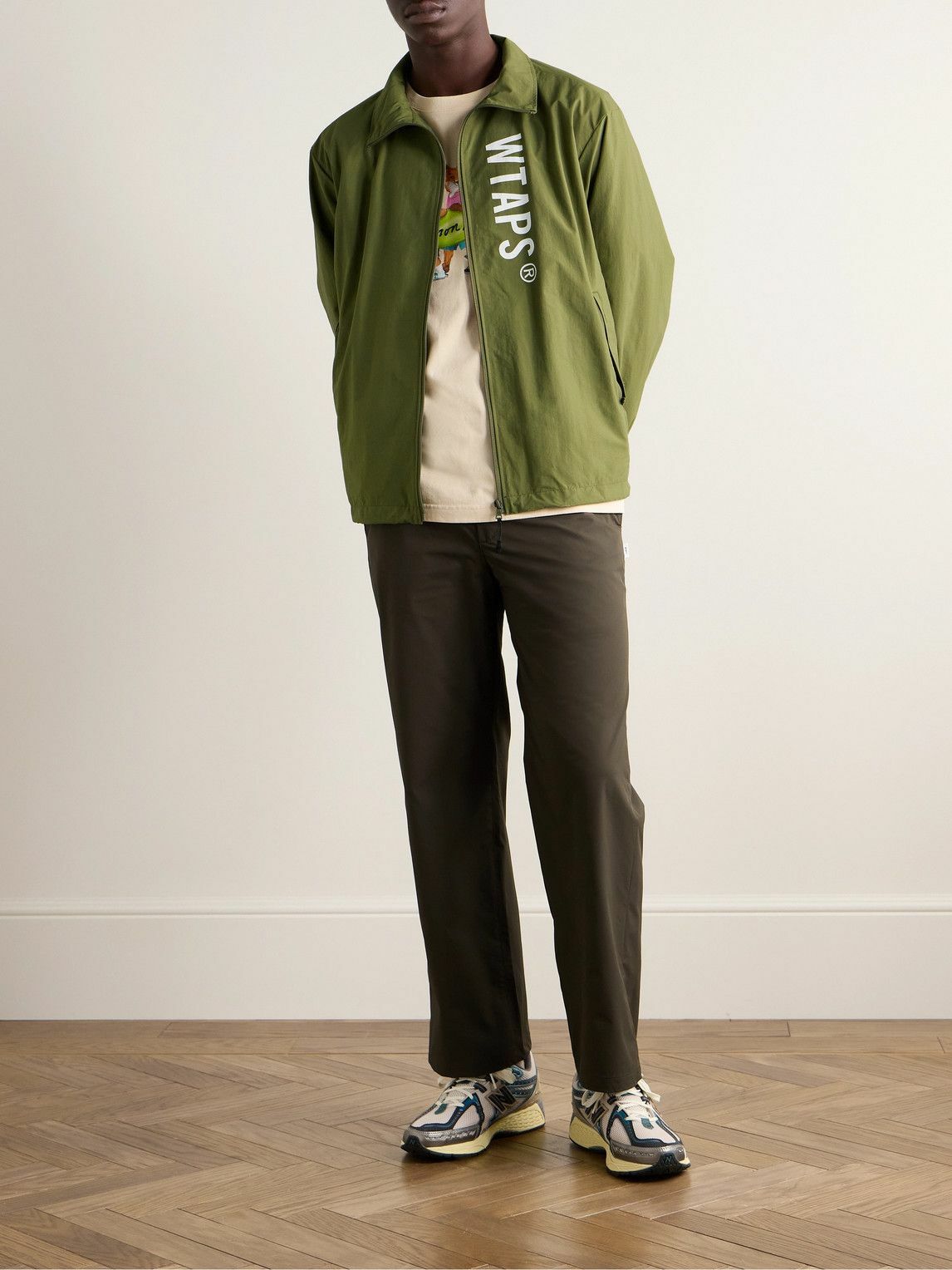 WTAPS - Straight-Leg Twill Trousers - Brown WTAPS