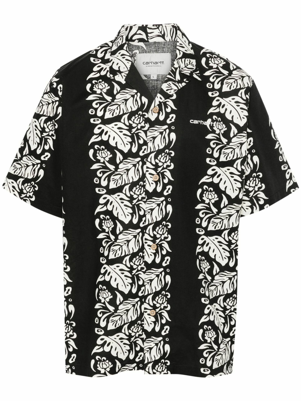 Carhartt Wip Men's Shirt Edgar Black