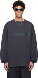 Fear of God ESSENTIALS Gray Holiday 90s Long Sleeve T-shirt