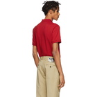 Burberry Red Core Polo