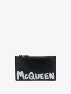 Alexander Mcqueen Card Holder Black   Mens