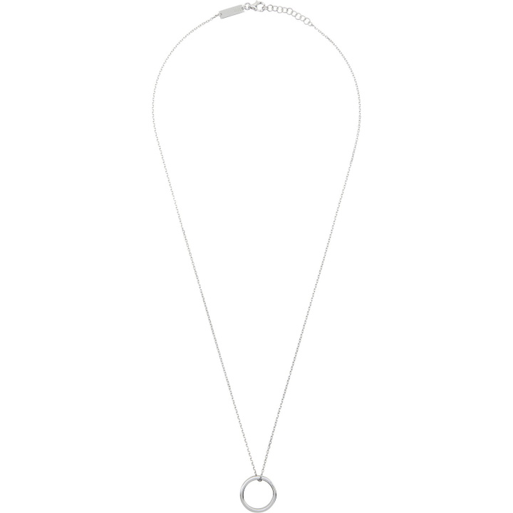 Photo: Maison Margiela Logo Reference Ring Necklace