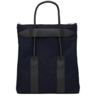 Maison Margiela Navy Medium Flexy Shopper Tote