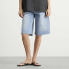 Róhe Women's Rohe Baggy fit denim shorts in Classic Blue