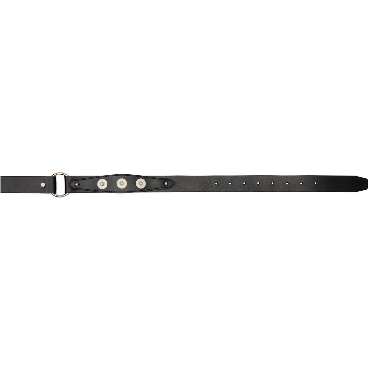 OPEN YY Black Snap Western Belt