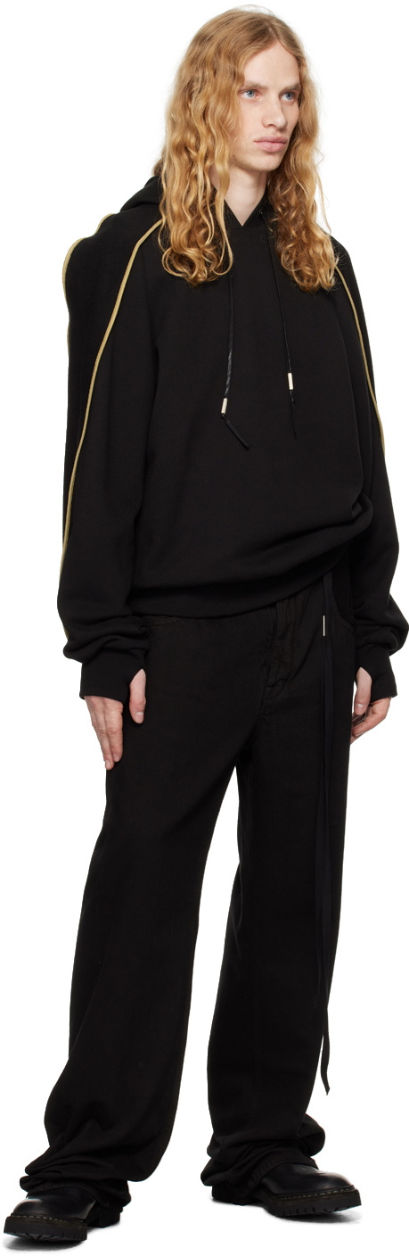 CARNET-ARCHIVE Black Crustacean Hoodie