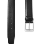 Bottega Veneta - 3.5cm Black Leather Belt - Black