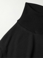 Canali - Slim-Fit Merino Wool Rollneck Sweater - Black