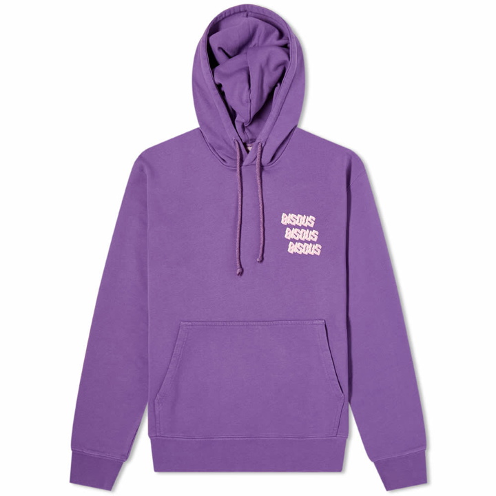 Photo: Bisous Skateboard Women's s x3 Logo Hoody in Purple