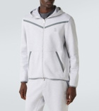 Brunello Cucinelli Cotton-blend French terry zip-up hoodie