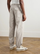 Visvim - Carrol Tapered Cotton-Twill Trousers - Neutrals