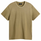 Les Tien Men's Pique Cotton T-Shirt in Military Ice