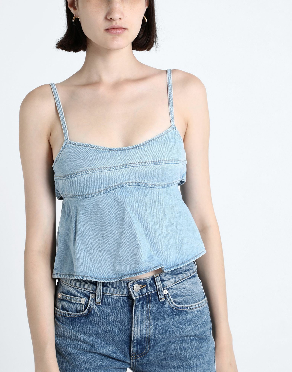 Arket Womens Top in Blue