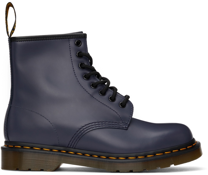 Photo: Dr. Martens Blue 1460 Lace-Up Boots