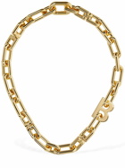 BALENCIAGA - B Chain Thin Brass Necklace