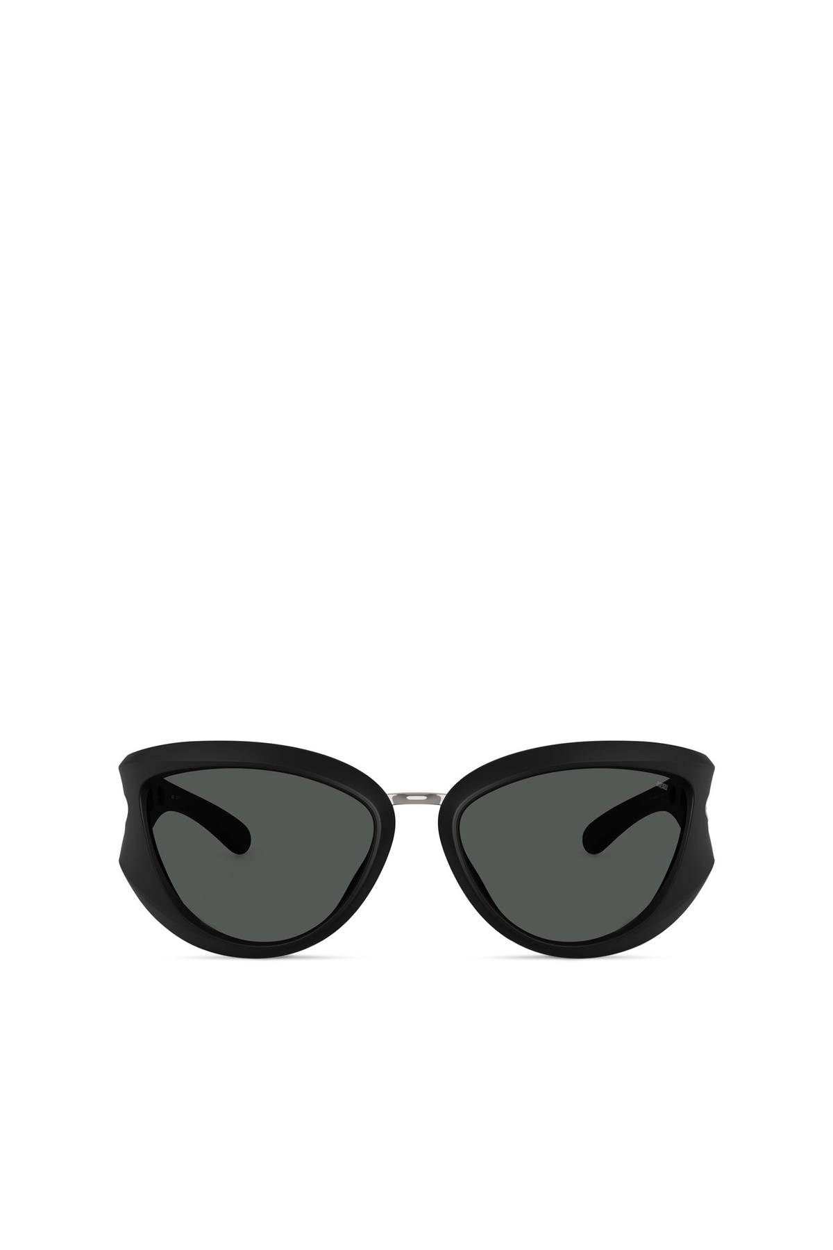 小物 DIESEL Cat-eye style sunglasses Diesel Cat-eye style sunglasses - Sunglasses - Unisex - Grey Diesel