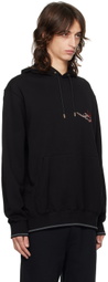 Paul Smith Black Embroidered Logo Hoodie