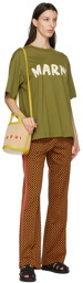 Marni Yellow & Beige Mini Tropicalia Bucket Bag