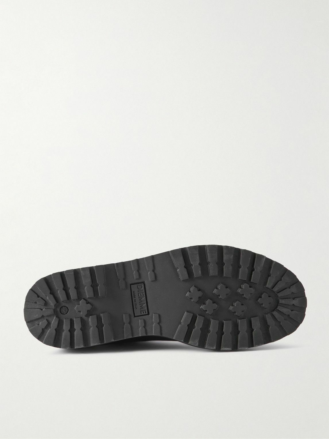 Stone Island - Suede and Rubber Sneakers - Black