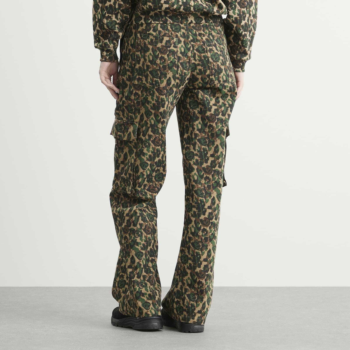 ICECREAM Women's Running Dog Cargo Pants in Camo