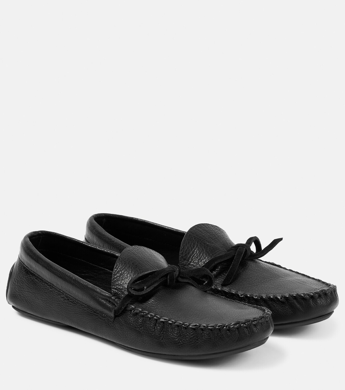 The Row Lucca leather moccasins The Row