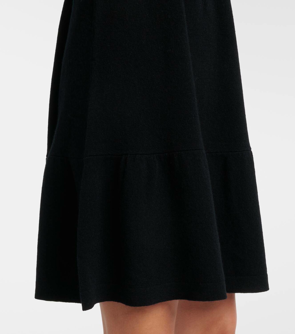 Jardin des Orangers Allude wool and cashmere minidress