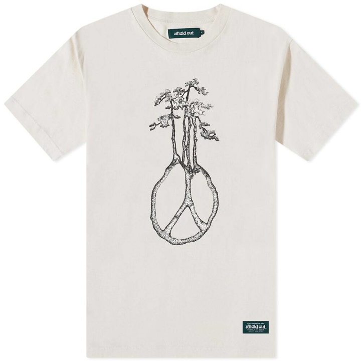 Photo: Afield Out Men's Tranquility T-Shirt in Bone