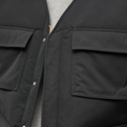 Off-White Men's Wave Tag Padded Vest in Black