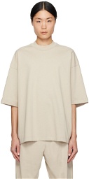 Fear of God Taupe Dropped Shoulder T-Shirt