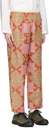 RANRA Multicolor Print Collector Trousers
