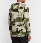 Nike Training - Camouflage-Print Dri-FIT Zip-Up Hoodie - Green