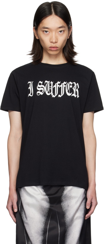 Photo: Ashley Williams Black 'I Suffer' Danny T-Shirt
