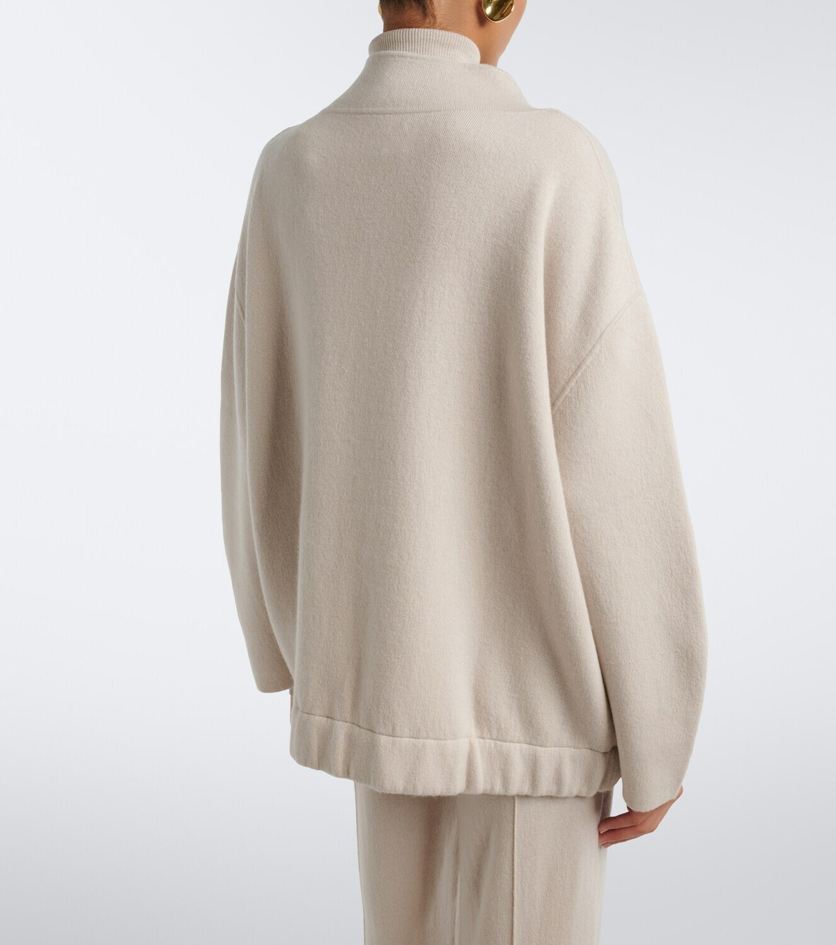 Jardin des Orangers Wool and cashmere jacket