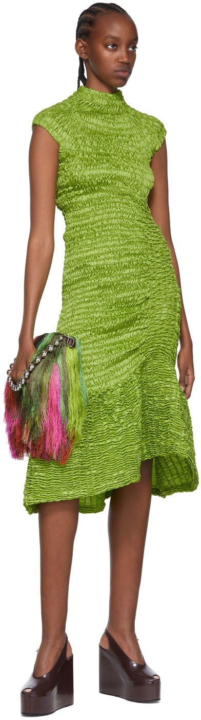 Dries van 2025 noten green dress