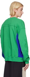 Asics Green Kiko Kostadinov Edition Bixance Sweatshirt
