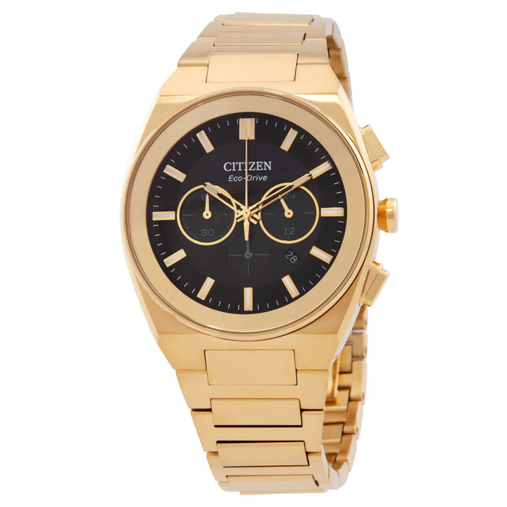Photo: Citizen Axiom SC Chronograph Black Dial Mens Watch CA4582-54E