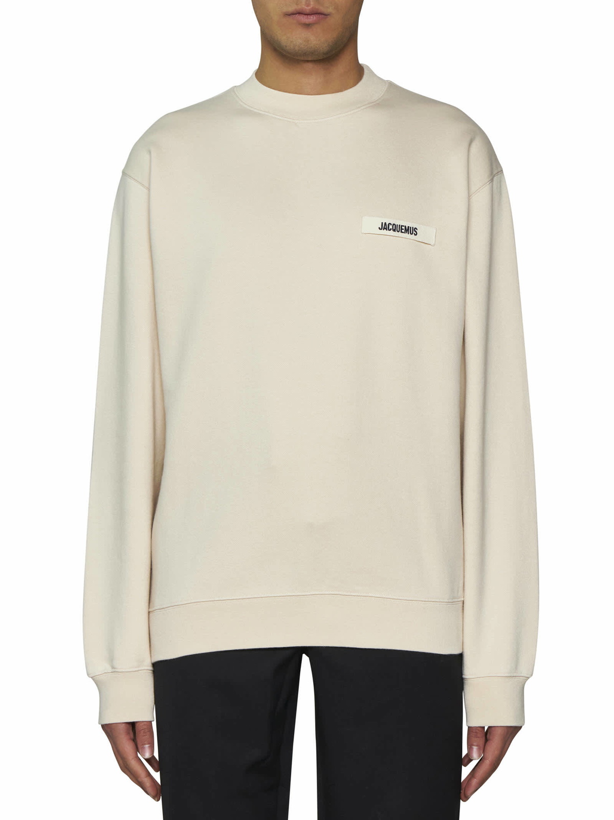 スウェット・トレーナー Jacquemus Logo Patch Crewneck Sweatshirt Jacquemus Logo Patch Crewneck Sweatshirt Jacquemus