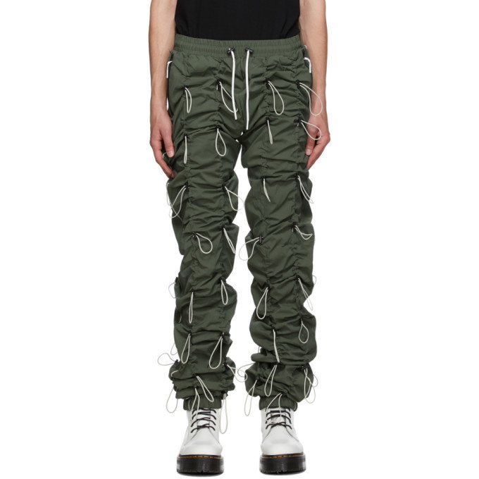 Photo: 99% IS Khaki and Off-White Gobchang Lounge Pants