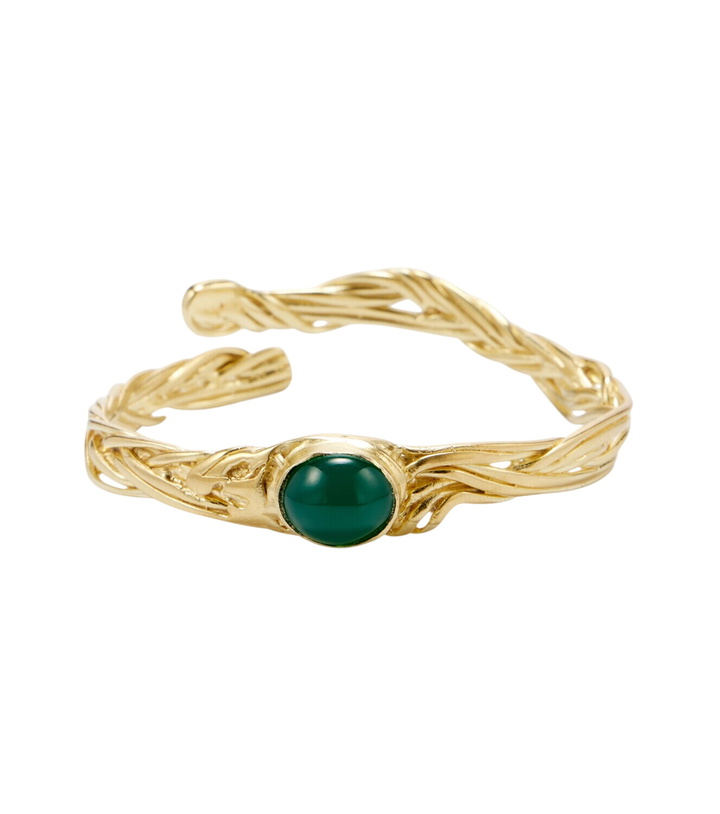 Photo: Ysso Delphi 24kt gold-plated bangle
