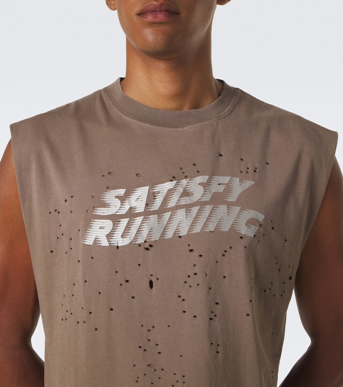 Satisfy MothTech™ printed cotton tank top