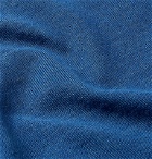 Charvet - Cashmere and Silk-Blend Polo Shirt - Blue