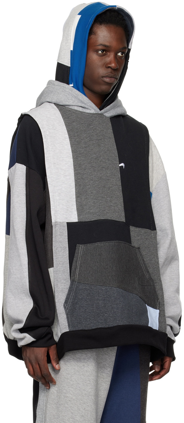 (di)vision Multicolor Layered Hoodie