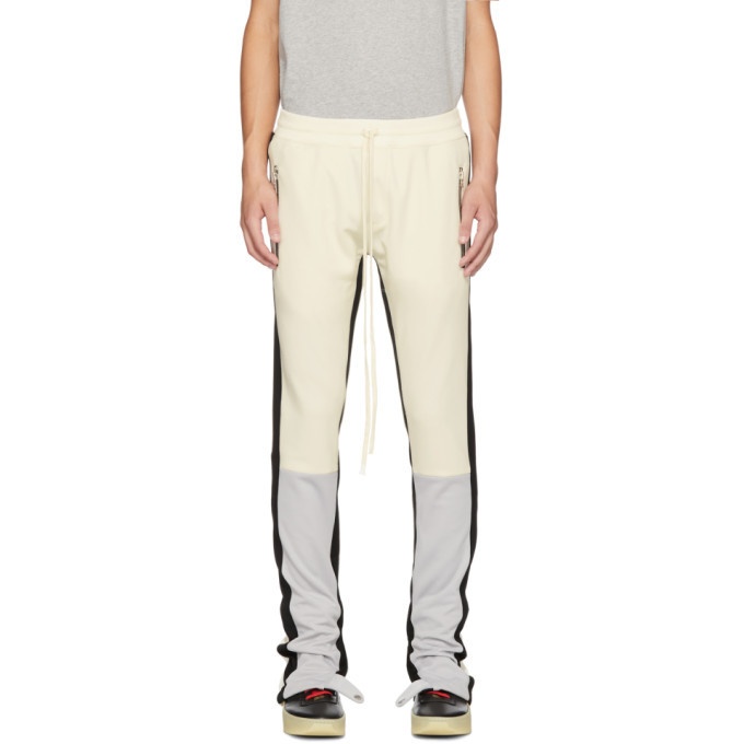 Photo: Fear of God White and Grey Motorcross Lounge Pants
