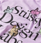 Stüssy - Printed Cotton-Jersey T-Shirt - Purple