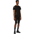 Spencer Badu Black Cargo Biker Shorts