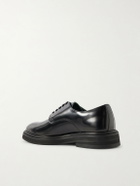 VINNY's - Officer Polished-Leather Derby Shoes - Black