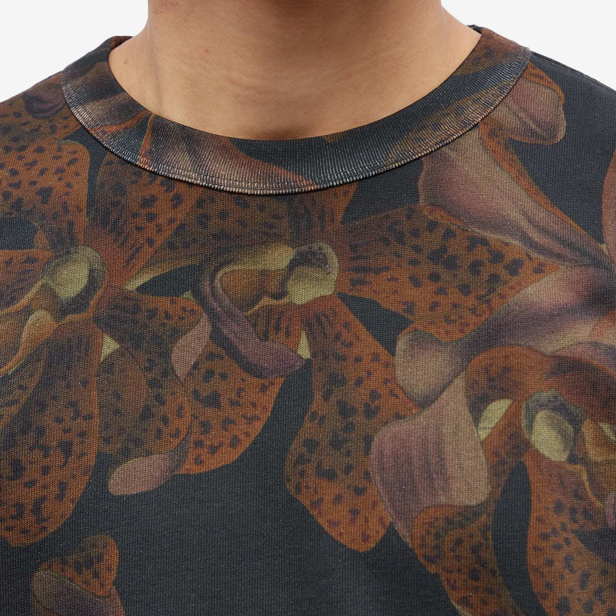 Dries Van Noten Men's Heer Floral Print T-Shirt in Multi Dries Van