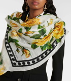 Dolce&Gabbana Floral scarf