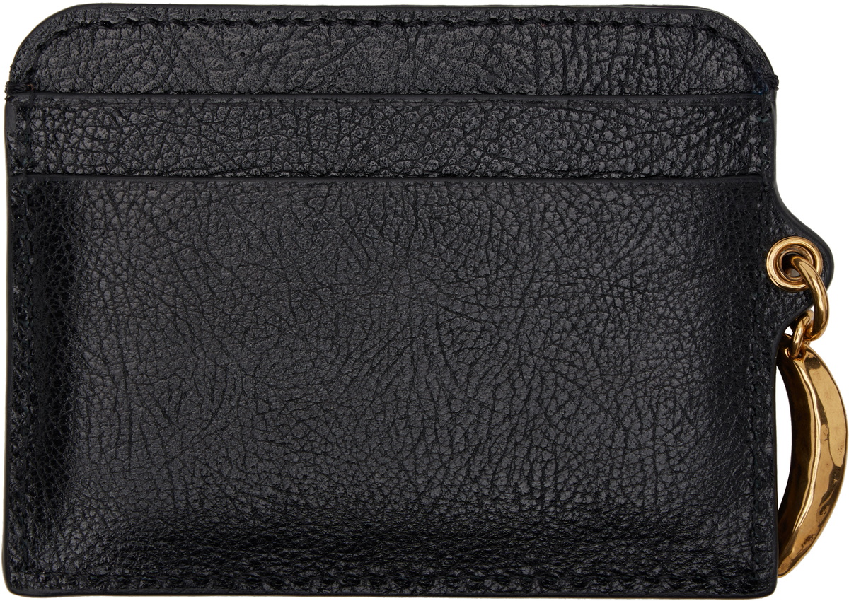 Chloé Black Banana Card Holder
